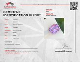 6.70 carats Rose de France Amethyst